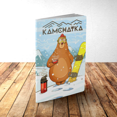 Обложка на паспорт “Hello Kamchatka”